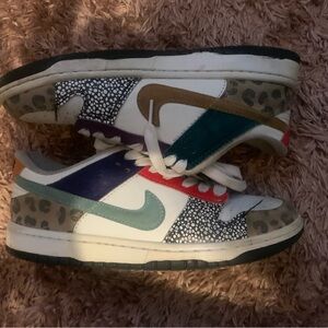 Safari Dunks Sneakers